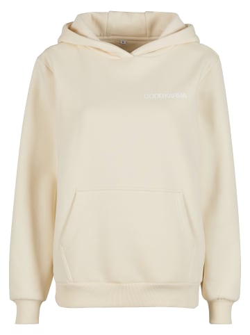 Mister Tee Mister Tee Back Around Ladies Fluffy Hoody in whitesand