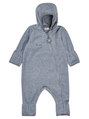 Sterntaler Overall Fleece in silber mel.