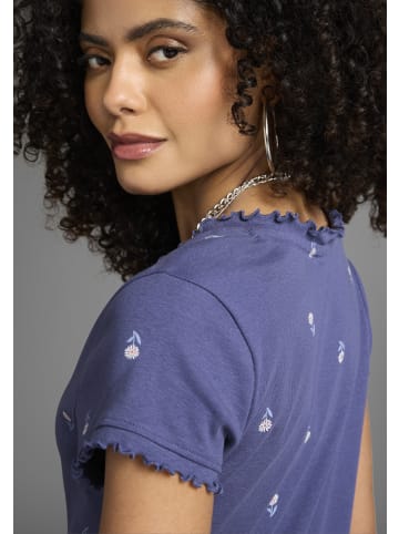 Kangaroos Kurzarmshirt in Marine