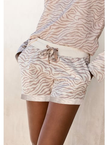 LASCANA Shorts in nougat-beige