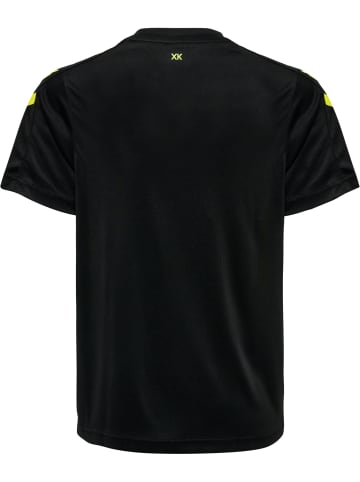 Hummel Hummel T-Shirt Hmlcore Multisport Kinder Atmungsaktiv Schnelltrocknend in BLACK/BLAZING YELLOW