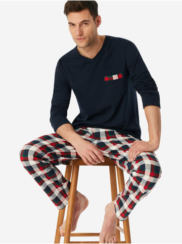 Schiesser Pyjama Family in nachtblau