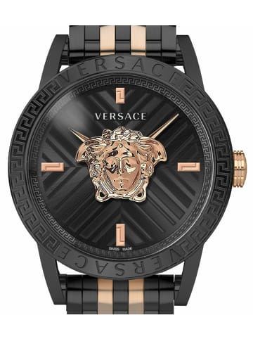 Versace Analoguhr für Herren in Schwarz