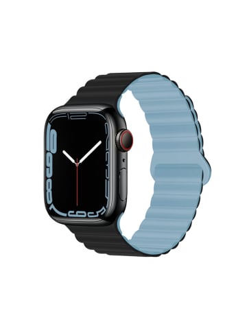 Platyne Kompatibles Armband für Apple Watch 38/40/41 mm in Schwarz