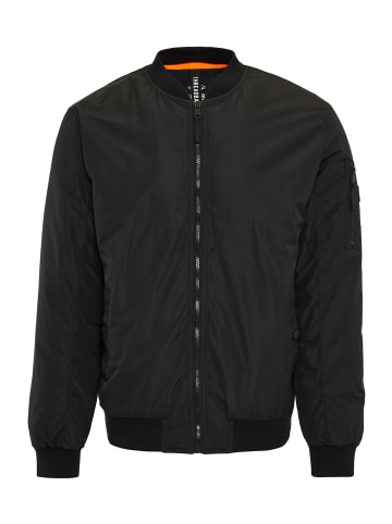 Threadbare Blouson THB Jacket Rage Bomber in Schwarz