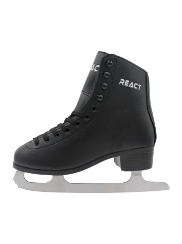 React Eiskunstlauf Schlittschuhe in Schwarz