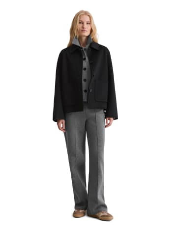 Marc O'Polo Shirtjacke regular in Schwarz