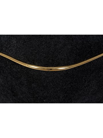 Kayoom Hocker Contessa in schwarz - gold
