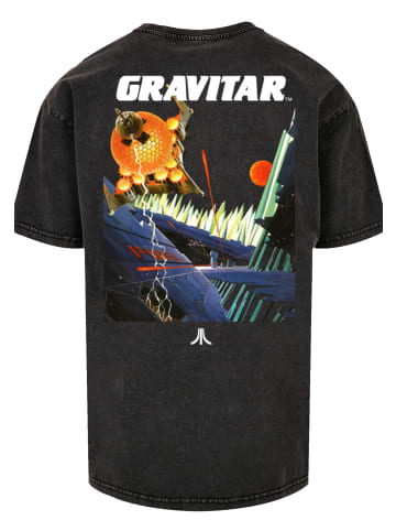F4NT4STIC Oversize T-Shirt Atari Games Logo Retro Gaming in schwarz