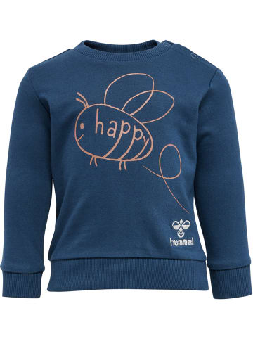 Hummel Hummel Druckknopf Sweatshirt Hmlfree Jungen in ENSIGN BLUE