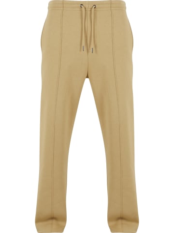 Urban Classics Urban Classics Fluffy Pintuck Trackpants in unionbeige
