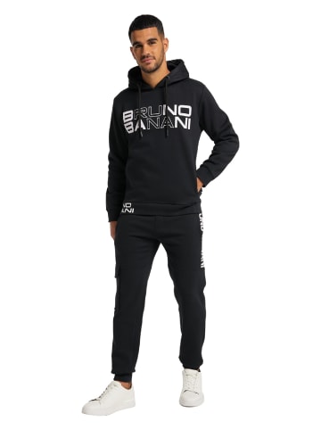 Bruno Banani Hoodie ohne Reißverschluss BROOKS in Schwarz