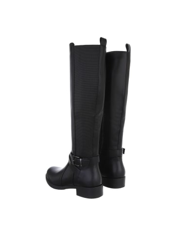 Ital-Design Stiefel in Schwarz