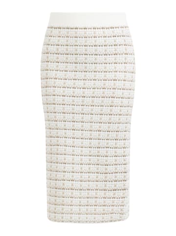 faina Damen Strickrock in Weiss
