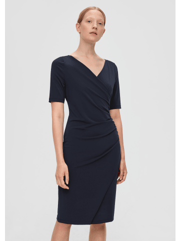 s.Oliver BLACK LABEL Kleid kurz in Blau