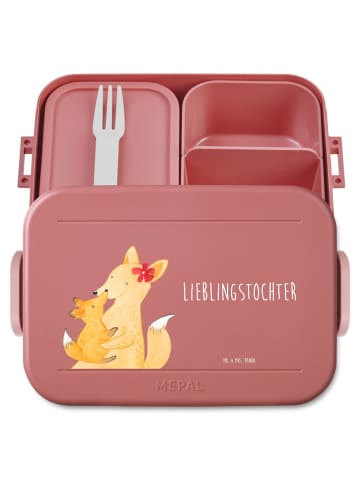 Mr. & Mrs. Panda Lunch Box Fuchs Mama Motiv mit Spruch in Rot Pastell