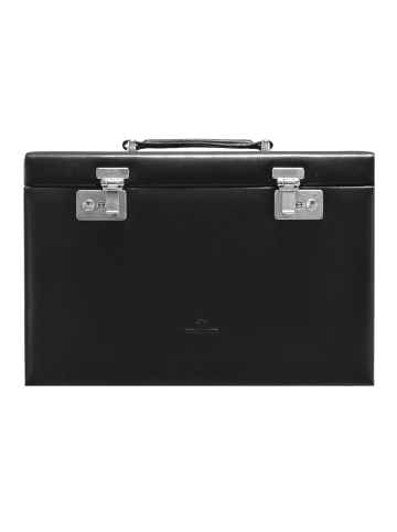 Windrose Ambiance Schmuckkasten Leder 33 cm schwarz