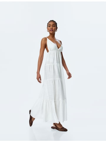 KOTON KLEIDER in Ekru