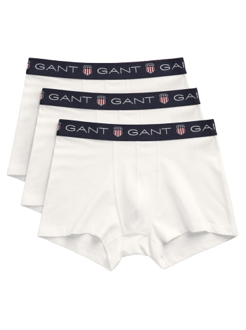 Gant Boxershort 3er Pack in Weiß/Blau