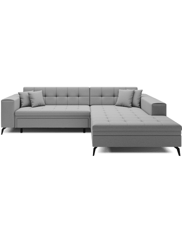 MF Design Sokka Recamiere Rechts in Hellgrau -  (L) 292 x (B) 292 x (H) 84 cm