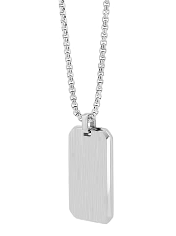 Adeliás Unisex Halskette mit Anhänger – aus Edelstahl in silber