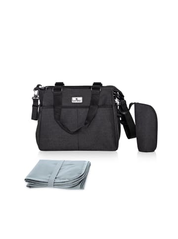 Lorelli Wickeltasche Maya in schwarz