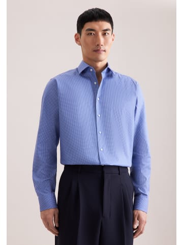 Seidensticker Business Hemd Regular in Mittelblau