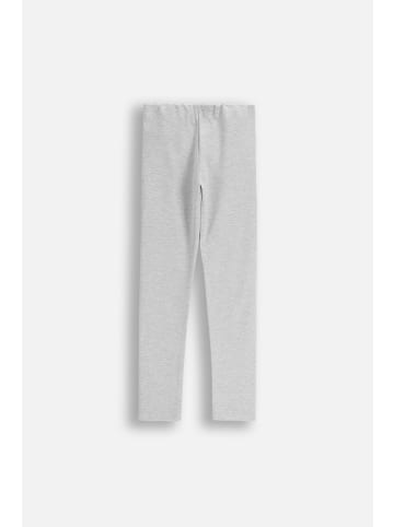 Coccodrillo Sweat-Leggings mit langem Hosenbein in grau