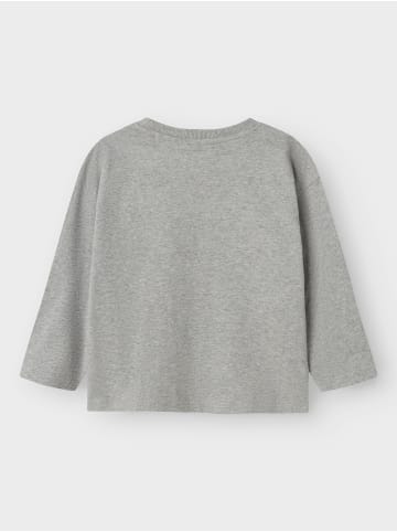 name it 2er-SET Langarmshirt mit Rundhalsausschnitt in Grau