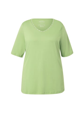 Ulla Popken Shirt in erbse