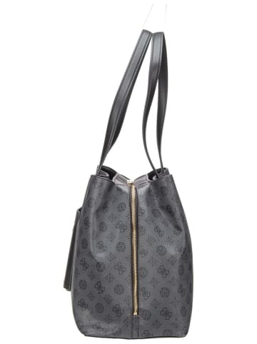 Guess Shopper Wilder Tri Compartment Tote in Charcoal