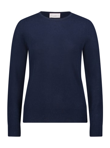Betty Barclay Kaschmir-Pullover mit Rundhalsausschnitt in dunkelblau