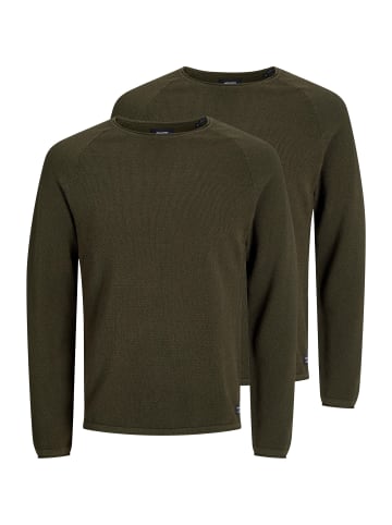 Jack & Jones Pullover Hill in Olive night melange