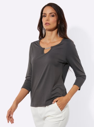 creation L 3/4-Arm-Shirt in graphit