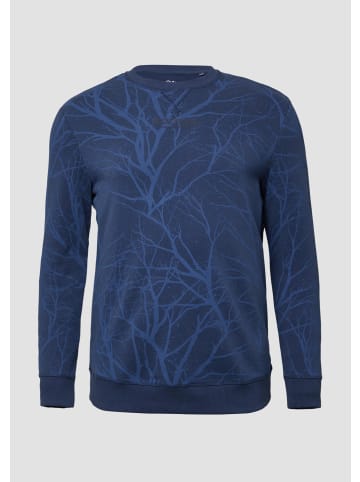 s.Oliver Sweatshirt in 58A1_tiefblau