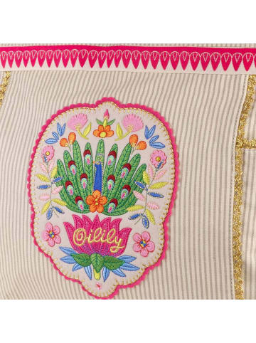 Oilily Pankti Shopper Tasche 42 cm peach beige