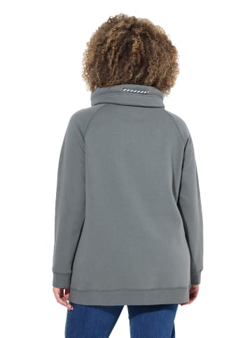 Ulla Popken Sweatshirt in klassisch grau