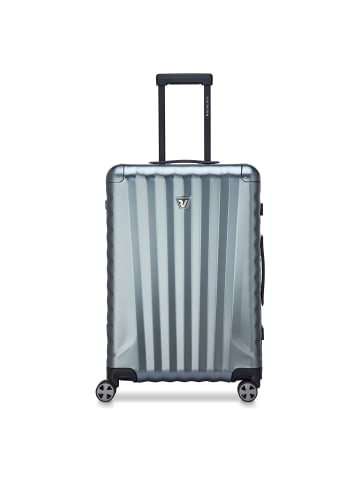 Roncato Uno Aluminium 4 Rollen Trolley 68 cm in arctic grey