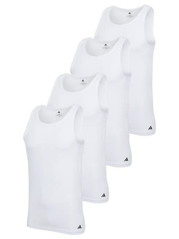 Adidas Sportswear Unterhemd / Tanktop Active Flex Cotton in Weiß