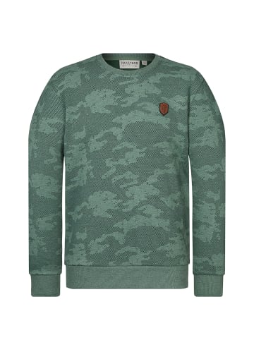 naketano Sweatshirt Rainerius Pine Green Melange (Camouflage)