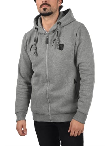 INDICODE Kapuzensweatjacke IDBarnhill in grau