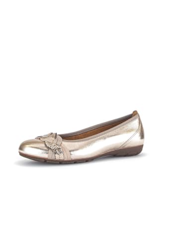 Gabor Fashion Sportliche Ballerinas in gold