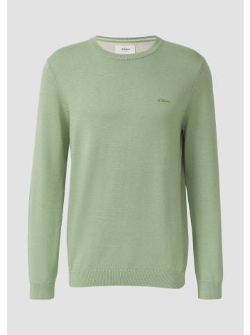 s.Oliver Strickpullover in 7253_salbeigrün
