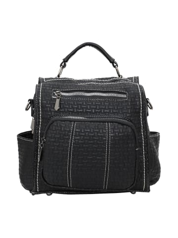 NAEMI Damen Handtasche in Schwarz