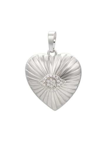 faina Women Heart Motif Pendant in Silver