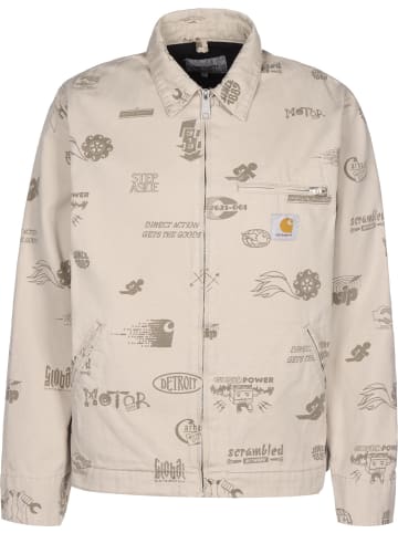 Carhartt WIP Leichte Jacken in motor city print//stormcloud