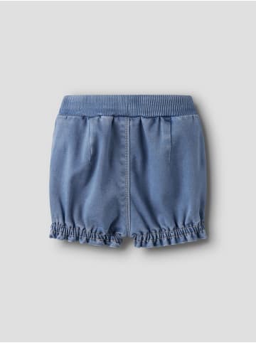 name it Shorts in Light Blue Denim
