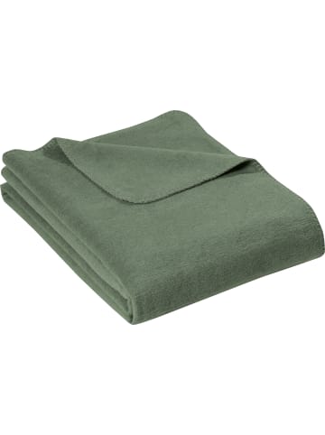 Erwin Müller Baumwolle Wohndecke in grün