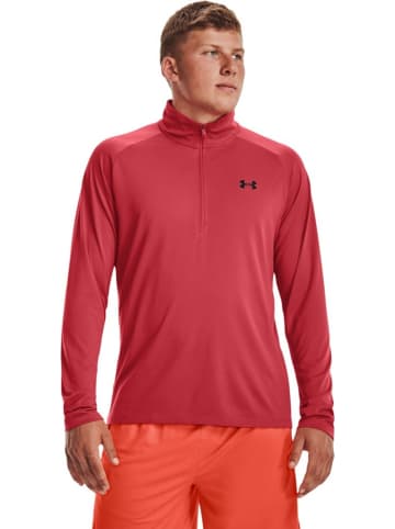 Under Armour Longsleeve "Tech" in Rot