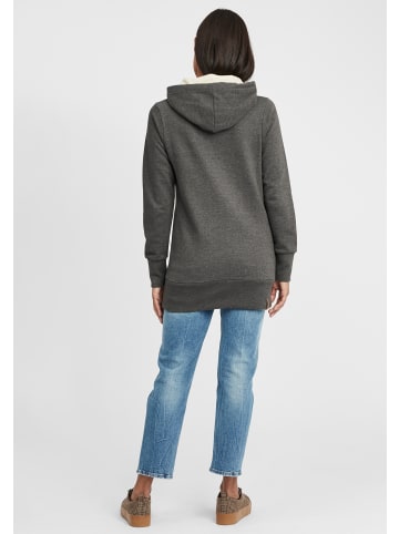 Oxmo Kapuzensweatshirt OXJenny in Grau
